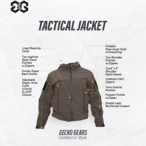 Tactical Jacket (Brown)